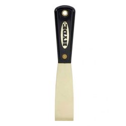Hyde 1-1/4 in. W Brass Stiff Putty Knife