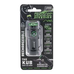Kodiak Black LED Rechargeable Flashlight