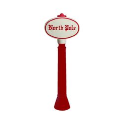 Union Products Blow Mold LED North Pole Sign 45 in.