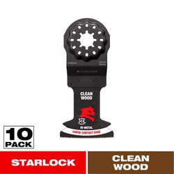 Diablo Demo Demon 1-3/4 in. W Bi-Metal Starlock Curved Oscillating Blade Nail-Embedded Wood 1 pk