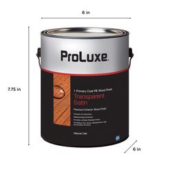 ProLuxe 1 RE Transparent Satin Natural Oak Oil-Based Acrylic/Alkyd/Urethane Wood Finish 1 gal