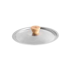 Nordic Ware Stainless Steel Lid 8 in. Silver