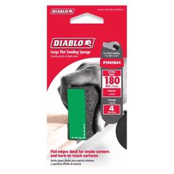 Diablo 5 in. L X 3 in. W X 1 in. 180 Grit Ultra Fine Flat Surface Sanding Sponge