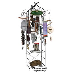 89 in. H X 36 in. W X 17 in. D Brown Metal Small Arbor Display