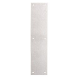 Brinks Commercial 15 in. L Stainless Steel Push Plate