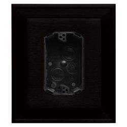Builders Edge 8 in. H X 7 in. W X 2 in. L Prefinished Black Vinyl Mounting Block