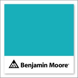 Benjamin Moore Cool Aqua 2056-40