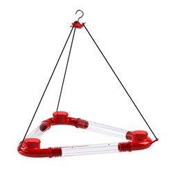Panacea Hummingbird 8 oz Plastic Nectar Bird Feeder 9 ports