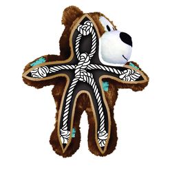 Boss Pet Kong For Dog Gray Wild Knots Bear Dog Toy Small 1 pk