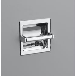 Oakbrook Collection Chrome Recessed Toilet Paper Holder