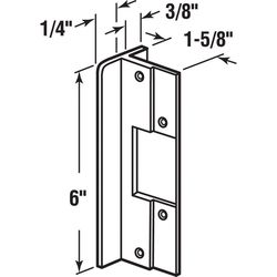 Prime-Line 8.438 in. H X 6 in. L Gold Extruded Aluminum Door Lock Guards
