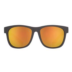 goodr BFG - Beelzebub's Bourbon Burpees Sunglasses Unisex Black Frame Yellow Lens Polarized