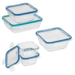 Snapware Clear Glass Food Storage Container Set