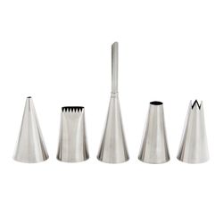 Mrs. Anderson's Silver Stainless Steel Pastry Decorating Set