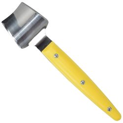 R&M International Corp International Yellow Plastic/Stainless Steel Corn Butter Knife