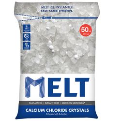 Snow Joe Melt Calcium Chloride Crystal Ice Melt 50 lb