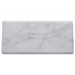 KAF Home 17 in. W X 39 in. L White Polyurethane Anti-Fatigue Mat