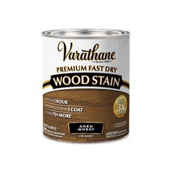 Varathane Premium Aged Wheat Oil-Based Urethane Modified Alkyd Fast Dry Wood Stain 1 qt