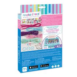 Make It Real Rainbow Bling Bracelet Making Kit Multicolored