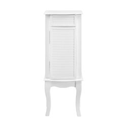 Linon Home Decor Sondley Beach 13 in. W X 10 in. L Rectangular Jewelry Armoire