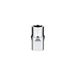 Milwaukee 13 mm X 1/2 in. drive Metric 6 Point Standard Socket 1 pc