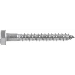 Hillman 5/16 in. X 2-1/2 in. L Hex Stainless Steel Lag Screw 25 pk