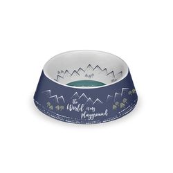 TarHong Multicolored Playground Melamine 3 cups Pet Bowl
