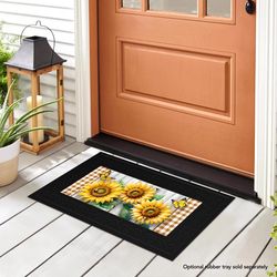 Briarwood Lane 22 in. W X 10 in. L Multi-Color Rubber Door Mat