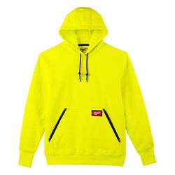 Milwaukee M Long Sleeve Unisex Hoodie Hi-Viz Yellow
