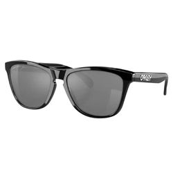 Oakley Frogskins Sunglasses Unisex Black Frame Gray Lens