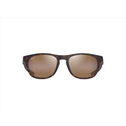 Maui Jim Melemele Sunglasses Men's Matte Dark Havana Frame HCL Bronze Lens Polarized