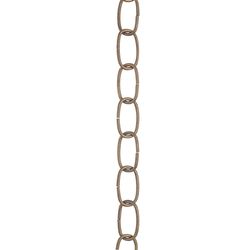 Westinghouse 11 gauge Antique Brass Antique Brass Metal Hanging Chain .88 in. D 36 in.
