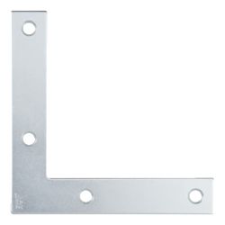 Ace 5 in. H X 4 in. W X 5 in. D Zinc Flat Corner Brace