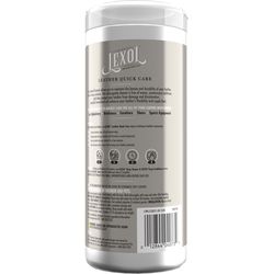 Lexol Quick Care Leather Cleaner and Conditioner 30 sheet Wipes