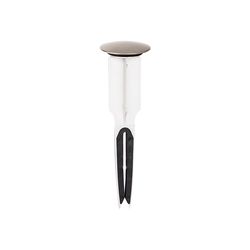 EasyPopUp Brushed Nickel Plastic Pop-Up Drain Stopper