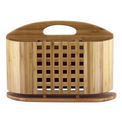 Totally Bamboo Eco 10.5 in. L X 5.75 in. W X 7.5 in. H Wood Sink Caddy