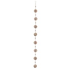 Regal Art & Gift Copper Metal 100 in. H X 4.75 in. L Water wheel Outdoor Decoration