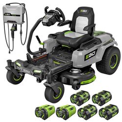 EGO POWER+ ZT4215S 42 in. 56 V Battery Zero Turn Mower Kit (Battery &amp; Charger)