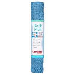 Con-Tact 36 in. L X 17 in. W Blue Rubber Bath Mat Latex Free