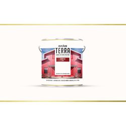Evolve Terra Flat Barn Red Water-Based Barn and Fence Paint Exterior and Interior 1 gal
