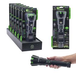 Kodiak 20000 lm Black LED Rechargeable Flashlight