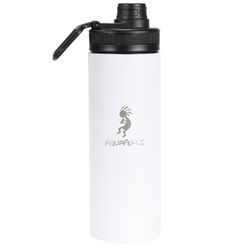 Aquapelli 18 oz Arctic White BPA Free Vacuum Insulated Bottle
