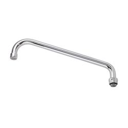 Krowne Royal Series Spout For Universal 12 in. L Silver 1 pc