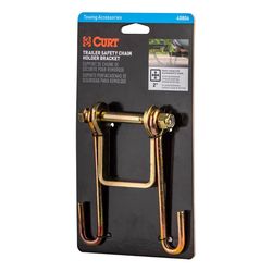 Curt 5-1/4H x 3-7/8W in. Safety Chain Holder Bracket