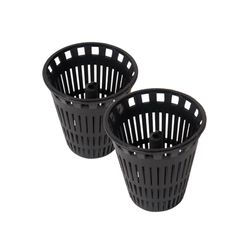 Danco Matte Plastic/Stainless Steel Hair Catcher Shower Drain Cover