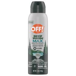 OFF! Deep Woods Max Insect Repellent For Mosquitoes/Ticks 5 oz