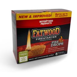 Better Wood Products Fatwood Fire Starter 25 min 8 ct
