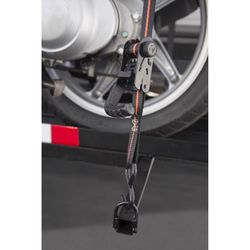 Keeper Ergo-Torque 1 in. W X 10 ft. L Black Ratchet Tie Down Strap 500 lb 4 pk