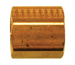 JMF Company 3/8 in. Flare X 3/8 in. D Flare Yellow Brass Inverted Union