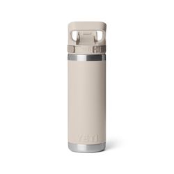 YETI Rambler 18 Cape Taupe BPA Free Bottle with Flip Chug Cap
